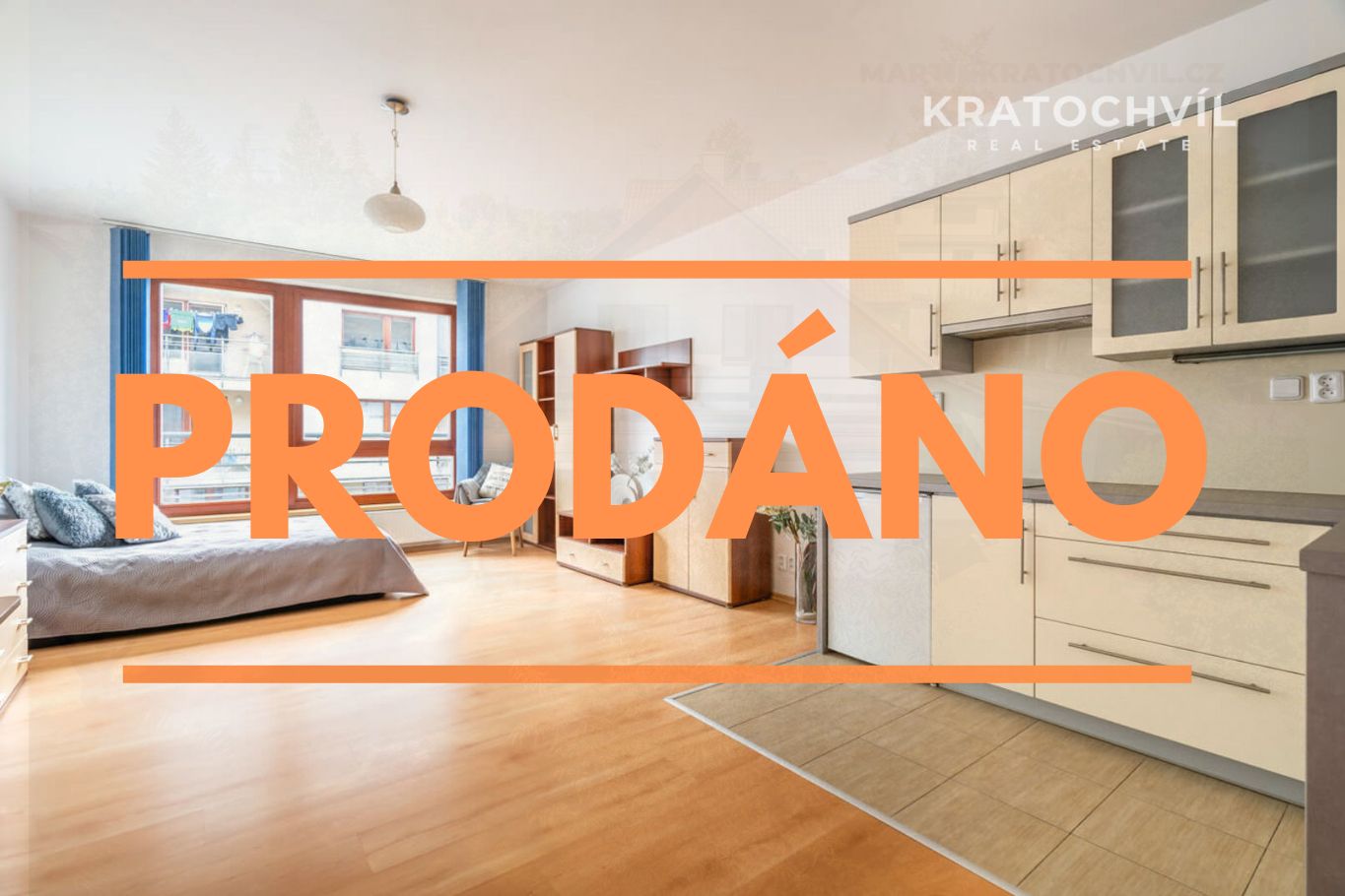PRODEJ BYTU 1+kk - PRAHA 9 - VYSOČANY - 5.350.000 Kč