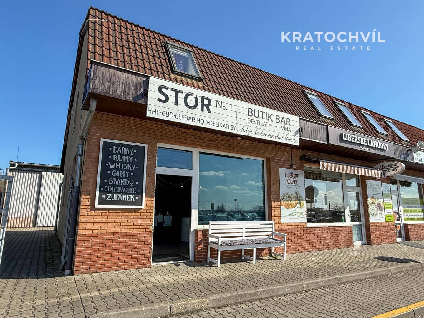 PRONÁJEM OBCHODU 48m² – JESENICE -  26 850 Kč + popl.